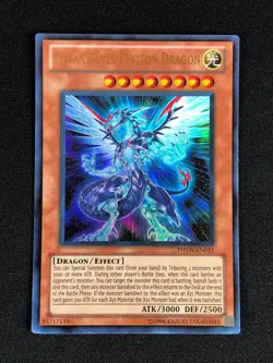 YUGIOH GALAXY-EYES PHOTON DRAGON PHSW-EN011 ULTRA - Image 1