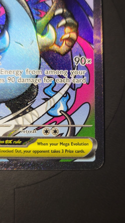 Mega Charizard X ex 023 Promo Card Mega Evolution Phantasmal Flames NM/M - Image 4
