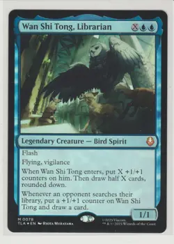 Wan Shi Tong, Librarian - Foil Mythic MtG Card TLA 78 - Image 1