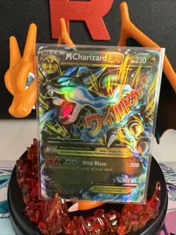 Pokemon M Charizard EX TCG Holo Card 69/106 XY Flashfire - Image 3