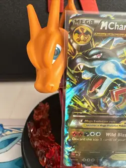 Pokemon M Charizard EX TCG Holo Card 69/106 XY Flashfire - Image 4