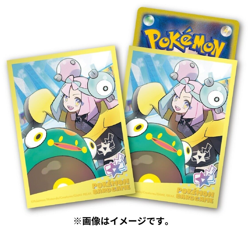 Pokemon Card Game TCG Iono & Bellibolt Official Sleeve 64-piece Set Sealed NEW - Image 1