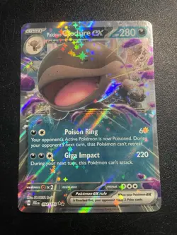 Paldean Clodsire ex 094/159 Sv09: Journey Together Holo RR NM Pokemon Card 2025 - Image 1
