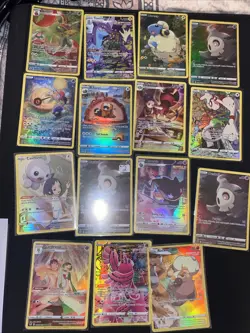 15 Illustration Rare Sword & Shield Pokemon Lot Bundle Card Set NM/2 Damage - Image 1