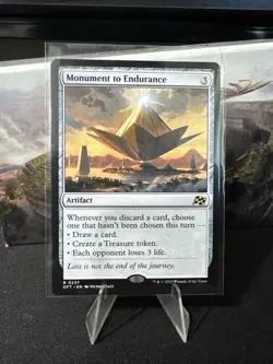 Monument of Endurance MTG TCG Card 237, Aetherdrift - Image 2