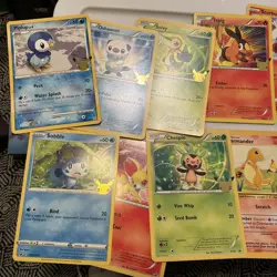 Pokemon TCG Jumbo Card Lot Of 13! - Lots of starter Pokemon! - Image 2