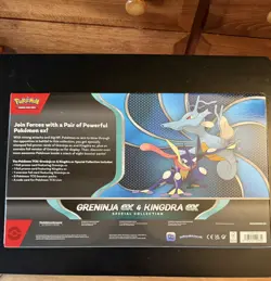 Pokemon Trading Card Game Greninja and Kingdra Ex Special Collection Box Sealed - Image 2