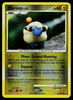 Pokemon Card - Mareep Platinum 82/127 Common Reverse Holo - Image 1