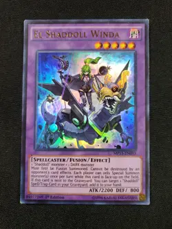YuGiOh 2015 1st Edition El Shaddoll Winda MP15-EN093 NM - Exact Card Shown - Image 1