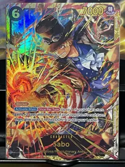 Sabo OP13-120 SEC One Piece Card Game English - Image 1