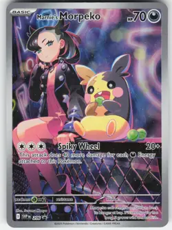 Marnie’s Morpeko Holo Rare SV: Scarlet & Violet Promo Cards 206 LP-NM - Image 1
