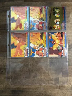 Pokemon Topps 1999 PIKACHU'S VACATION Movie - Lot of 6 Cards - 3 Holos - Image 1