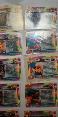 Topps Pokemon Lot 38 Cards Mewtwo Strikes Back, Pikachu’s Vacation LP Blue Logos - Image 3