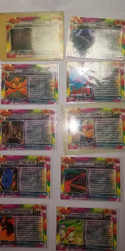 Topps Pokemon Lot 38 Cards Mewtwo Strikes Back, Pikachu’s Vacation LP Blue Logos - Image 4