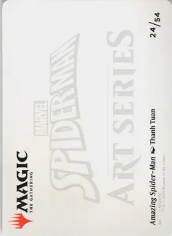 Amazing Spider-Man Art Card (/54) S Art Series: Marvel's Spider-Man 24 NM Normal - Image 2