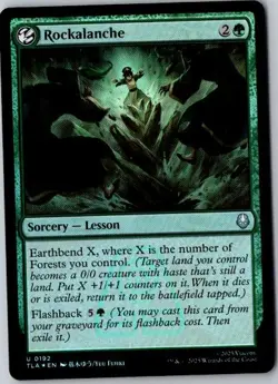 MTG, Rockalanche NM Foil Avatar The Last Airbender - Image 1