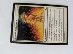 French Greater Auramancy Shadowmoor MTG NM Free shipping with tracking - Image 1