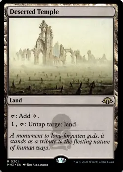 MTG Deserted Temple (301) | NM | Modern Horizons 3 {MH3} - Image 1