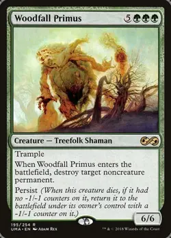 1x Woodfall Primus NM Eng MTG - Ultimate Masters - Image 1