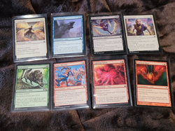 MTG Enchantment x8 Oakenform/Inner Demon/Smoke Shroud/Angelic Gift - Image 1