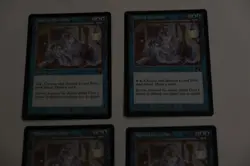 4 MENTAL DISCIPLINE ~mtg EX-NM Urza's Destiny Com x4 Magic the Gathering Blue - Image 4