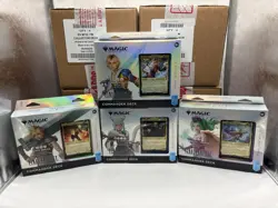 Magic The Gathering Final Fantasy Collector’s Edition Commander Deck Bundle New - Image 1