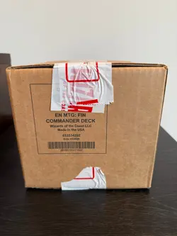 *Sealed Final Fantasy Commander Deck Display (Set of 4)* Magic MTG - Image 1