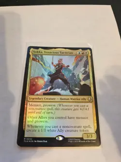 Sokka, Tenacious Tactician FOIL MTG Avatar: TLA Nm/M *ON HAND* - Image 1