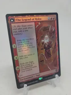 The Legend of Roku FOIL - MTG Avatar: The Last Airbender TLA - Image 2