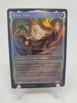 The Legend of Roku FOIL - MTG Avatar: The Last Airbender TLA - Image 3