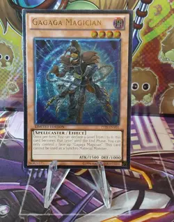 Yugioh! Gagaga Magician - ZTIN-ENV01 - Ultimate Rare - Limited Edition Light ply - Image 1
