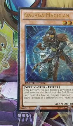 Yugioh! Gagaga Magician - ZTIN-ENV01 - Ultimate Rare - Limited Edition Light ply - Image 2