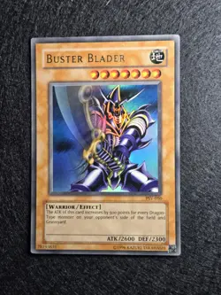 Yugioh - Buster Blader PSV-050 Ultra Rare Original Print - LP - Image 1