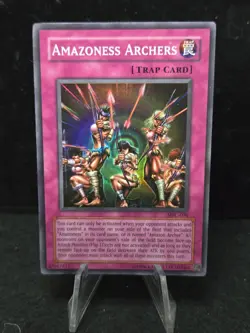 Yugioh - Amazoness Archers MFC-096 Unlimited Edition Super Rare - LP - Image 1