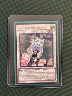 Yugioh OTS Tournament Pack 29 OP29-EN002 Cupsy Yummy Way Ultimate Rare LP - Image 1