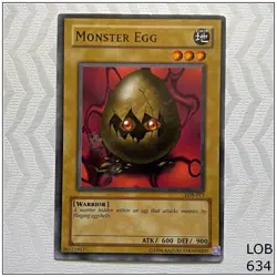 Monster Egg - LOB-017 - Common Unlimited Yugioh - Image 1