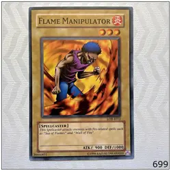 Flame Manipulator - LOB-E012 - Common Unlimited Yugioh - Image 1