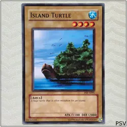Island Turtle - PSV-E095 - Common Unlimited Yugioh - Image 1