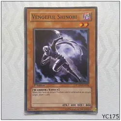 Vengeful Shinobi - PTDN-EN028 - Common 1st Edition Yugioh (YC175) - Image 1