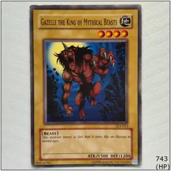 Gazelle the King of Mythical Beasts - SYE-013 - Common Unlimited Yugioh - Image 1