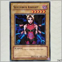 Succubus Knight - LOB-E095 - Common Unlimited Yugioh - Image 1