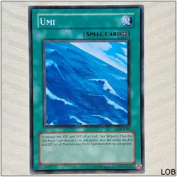 Umi - LOB-E039 - Common Unlimited Yugioh - Image 1