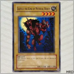Gazelle the King of Mythical Beasts - MRD-124 - Common Unlimited Yugioh - Image 1
