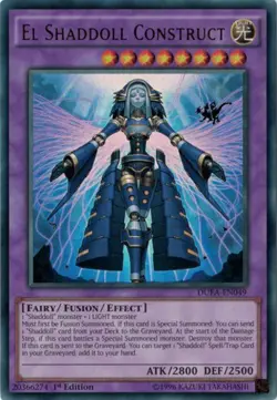 Yugioh! HP El Shaddoll Construct - DUEA-EN049 - Ultra Rare - 1st Edition Heavily - Image 1