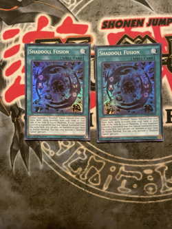 Yugioh 2x Shaddoll Fusion DUEA-EN059 Super Rare 1st Ed LP-Mp - Image 1