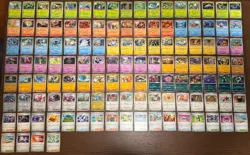 Pokemon Mega Evolution Set - Common - Uncommon and Rare - 123 Cards - Image 1
