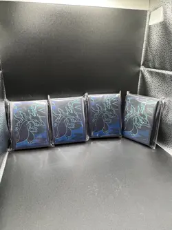 Pokemon TCG Phantasmal Flames Sealed ETB 65 Card Sleeves "Lot of 4" - Image 1