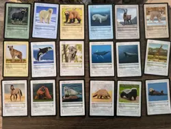 Life TCG Mammals complete uncommon and common cards #26-100 - Image 4