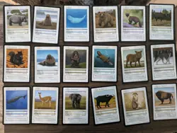 Life TCG Mammals complete uncommon and common cards #26-100 - Image 5