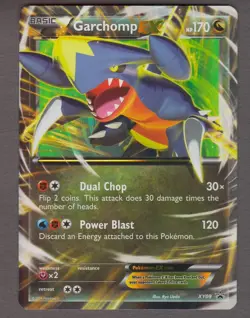 Garchomp EX XY09 Black Star Promo - Pokemon Card XY 2014 LP - Image 1
